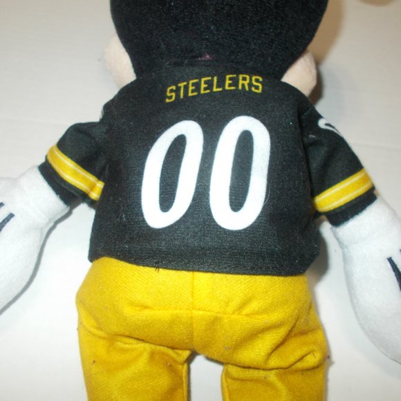 Disney/NFL Steelers Mickey Mouse Plush Animal - Picture 5 of 6